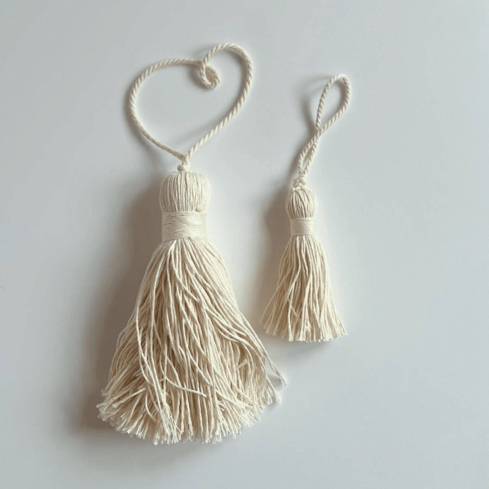Natural Cotton Tassel - L'Officina General Store