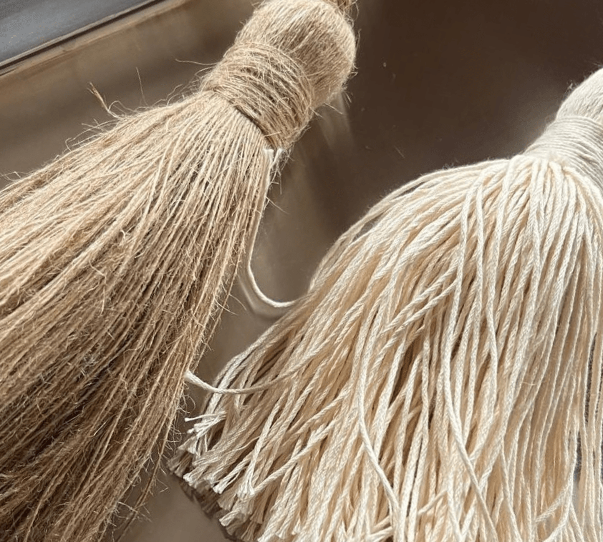 Natural Jute Tassel - L'Officina General Store