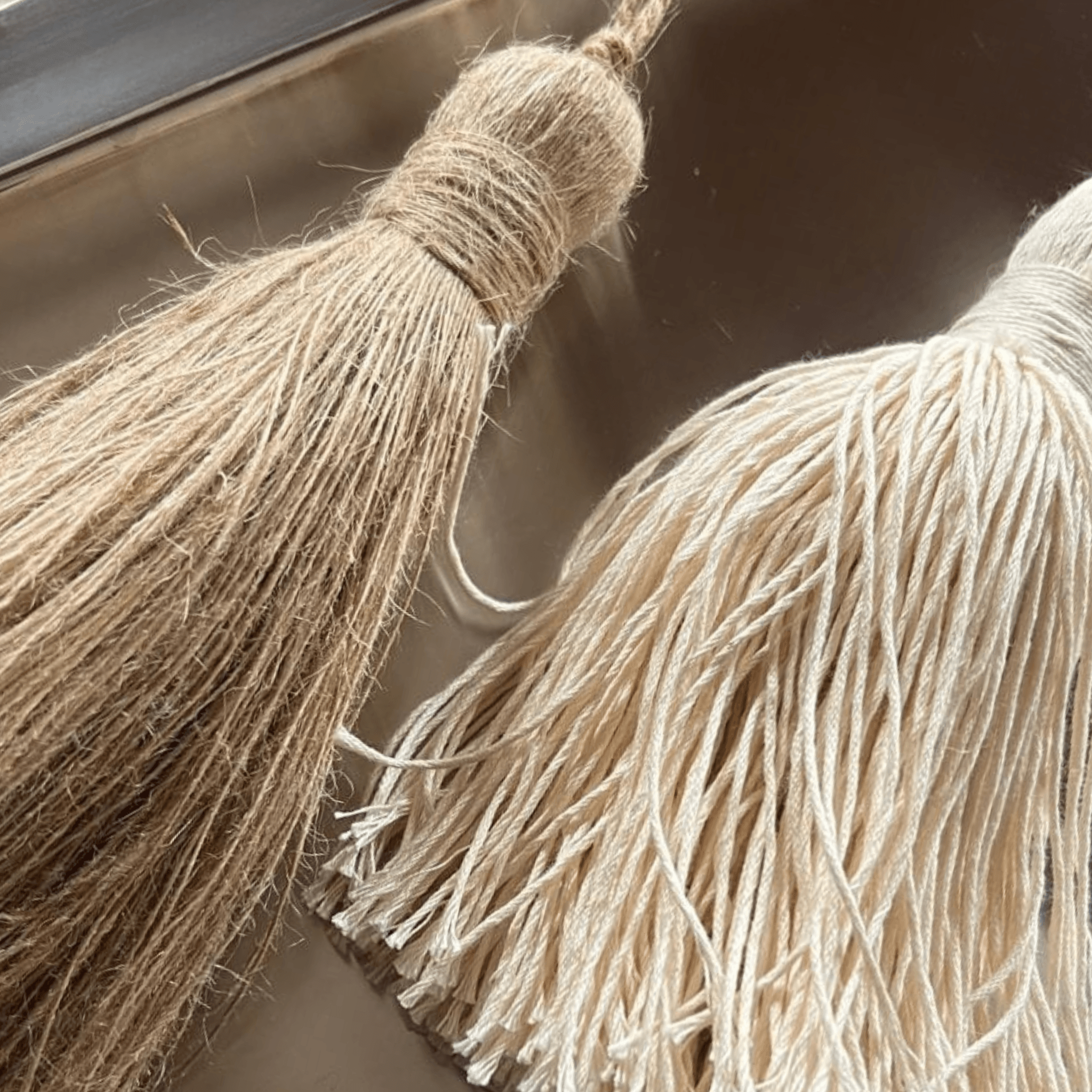 Natural Jute Tassel - L'Officina General Store