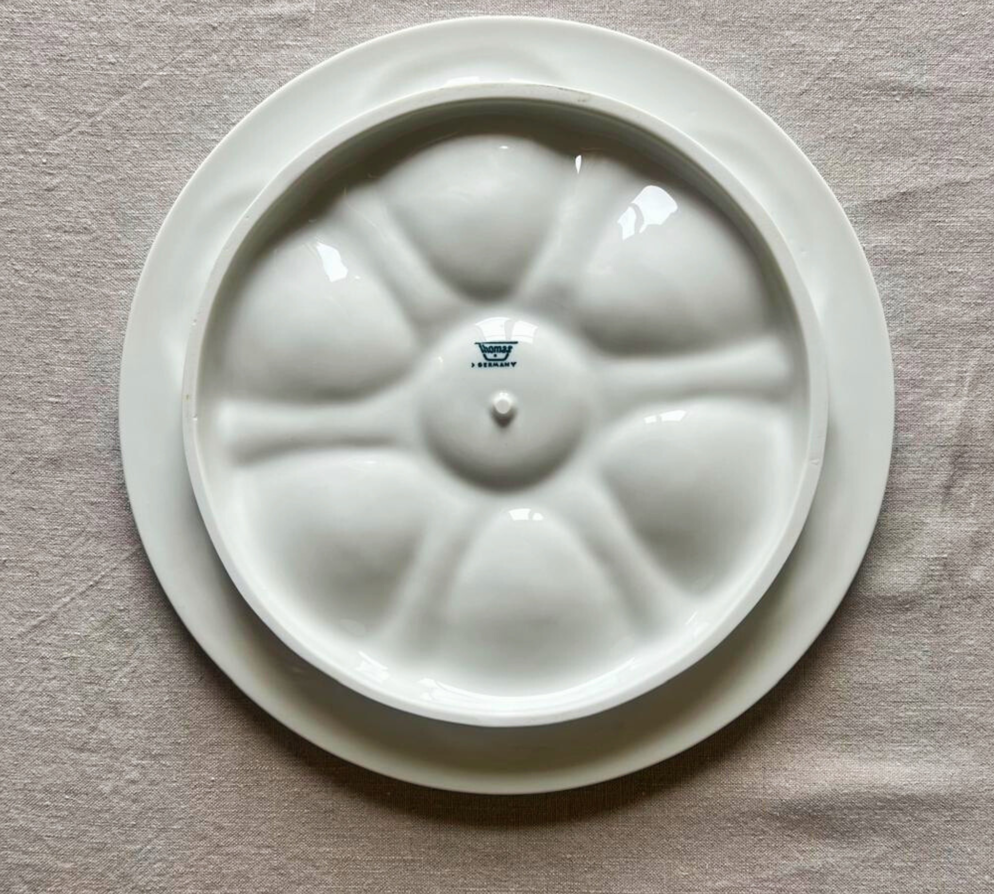 Thomas ceramic Oyster Plates - L'Officina General Store