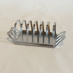 Brushed Metal Toast Holder - L'Officina General Store