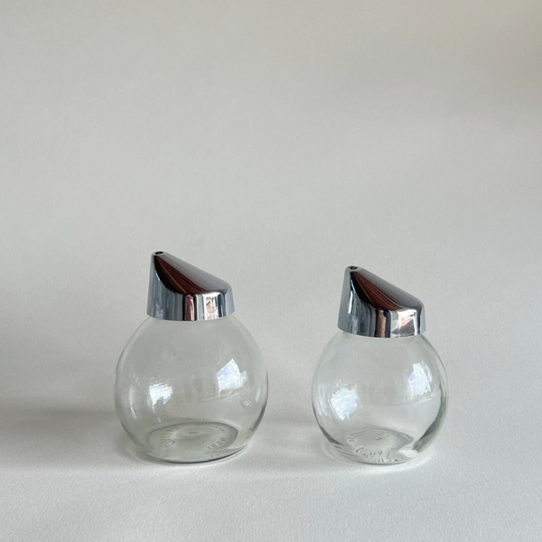 Rostfre Ball Sugar Dispenser I UWO West Germany — L'Officina General Store