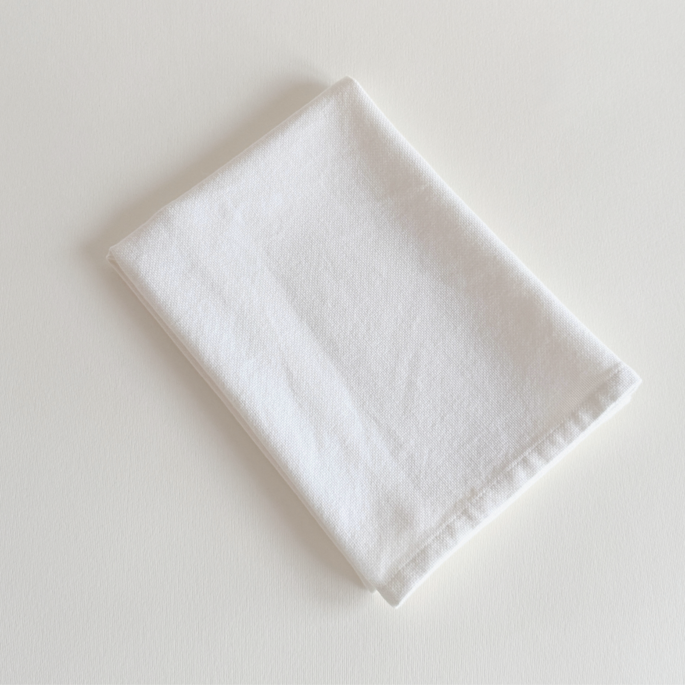 VELA WHITE COTTON NAPKIN ITALIAN PREMIUM