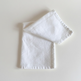VELA WHITE COTTON NAPKIN ITALIAN PREMIUM