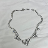 RHINESTONE SHORT NECKLACE I Vintage - L'Officina General Store