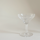 Val Saint Lambert Coppe da Champagne in Cristallo Montana | Set da 2