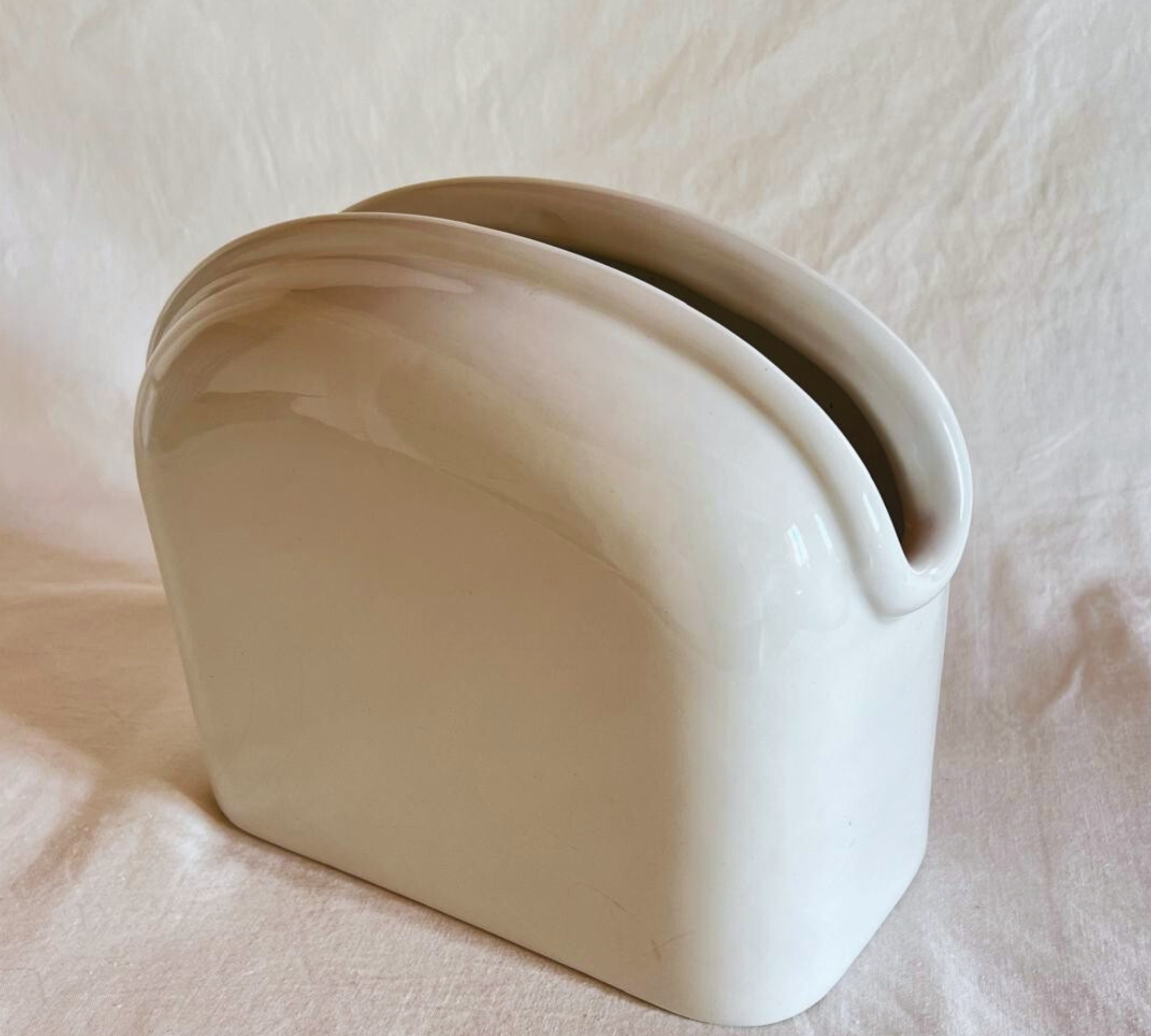 Gabbianelli Ceramic Vase I 1970s Italian Vintage -  L'Officina General Store