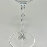 SET OF 2 I WINE GLASSES I Twisted stem - L'Officina General Store