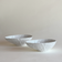 Set of 2 Wedgwood Small Bowls with white cabbage leaf design from Countryware collection