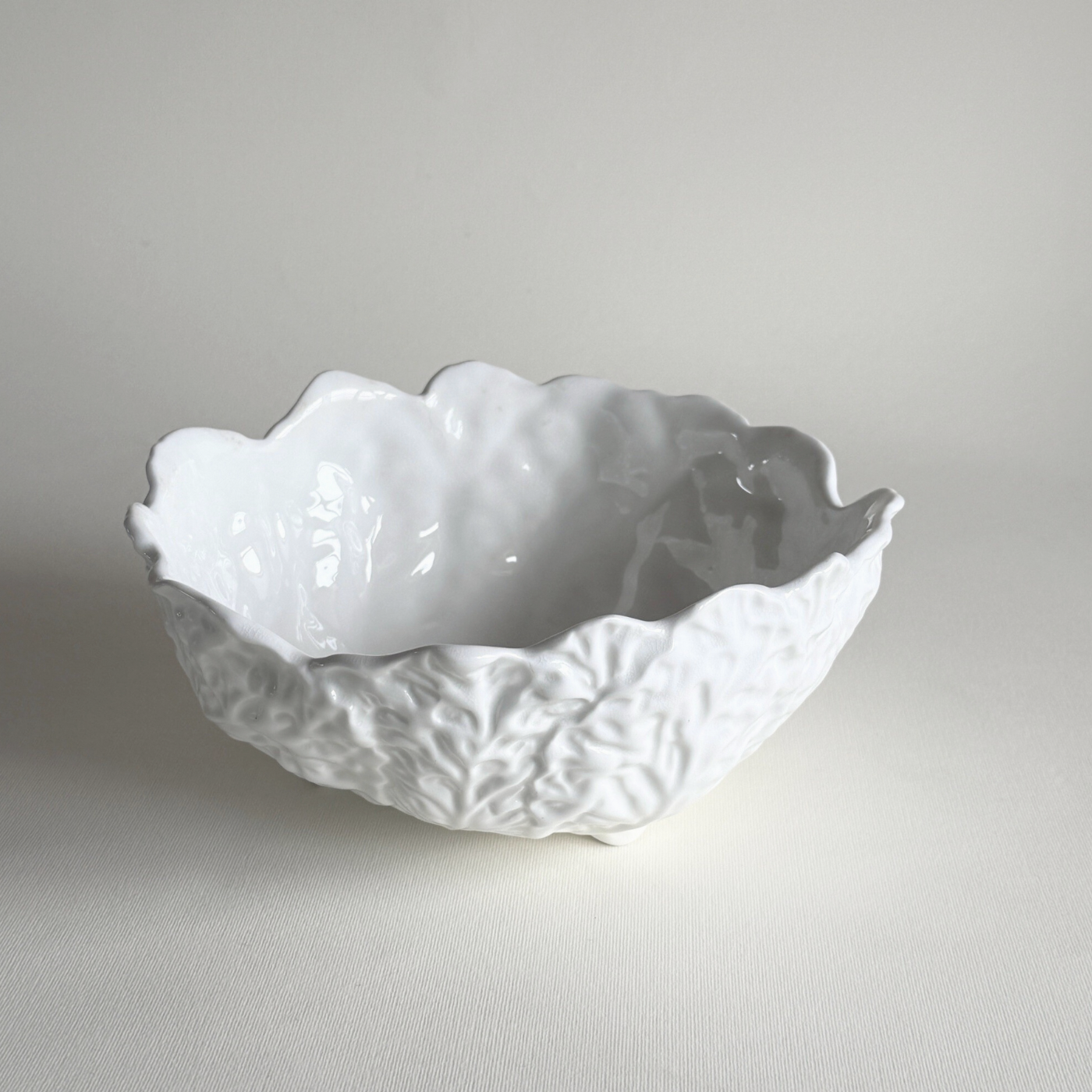 Wedgwood Coalport Countryware fruit bowl 20 cm Ø × 9 cm H, bone china cabbage