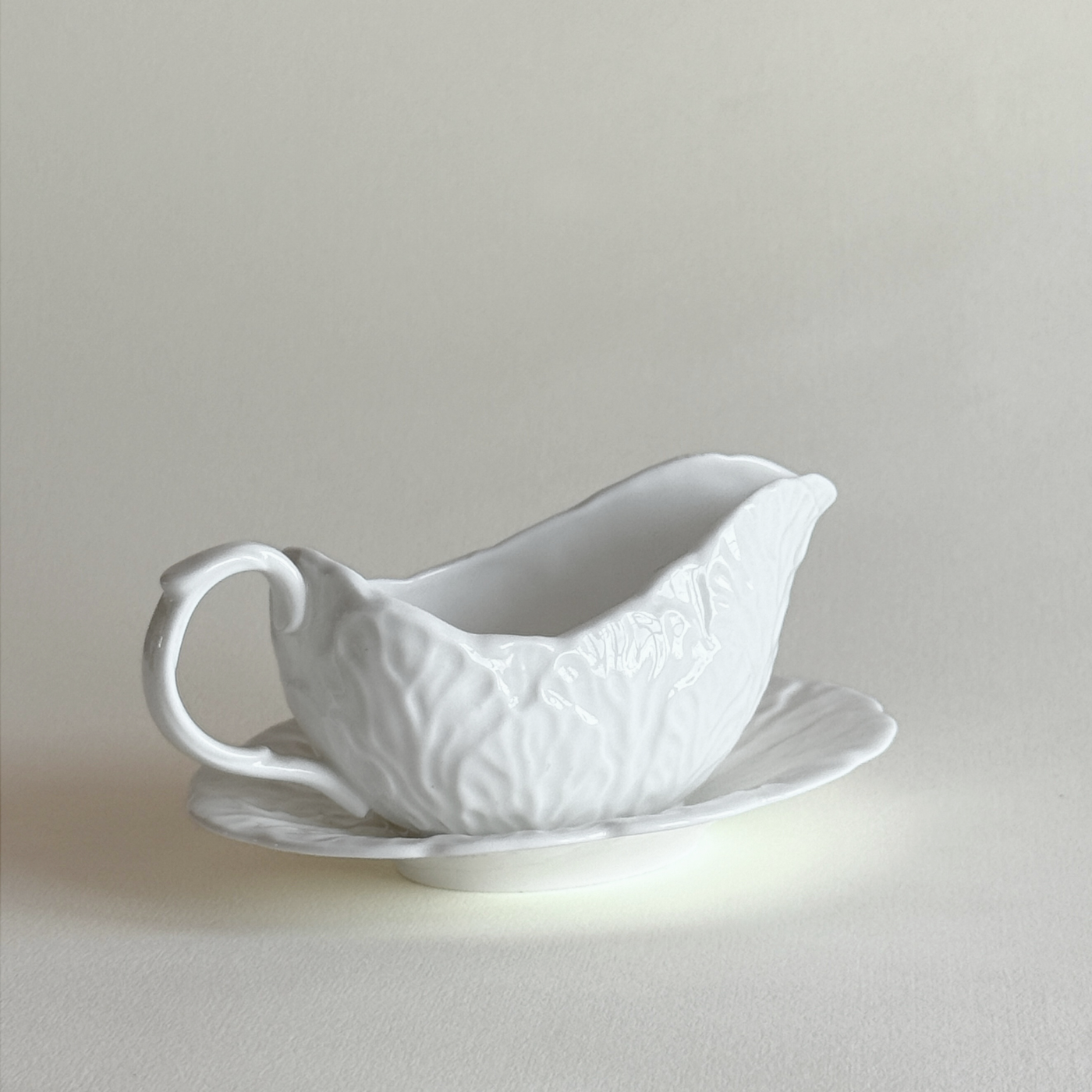 Wedgwood Creamer I Coalport Countryware Cabbage Leaf motif