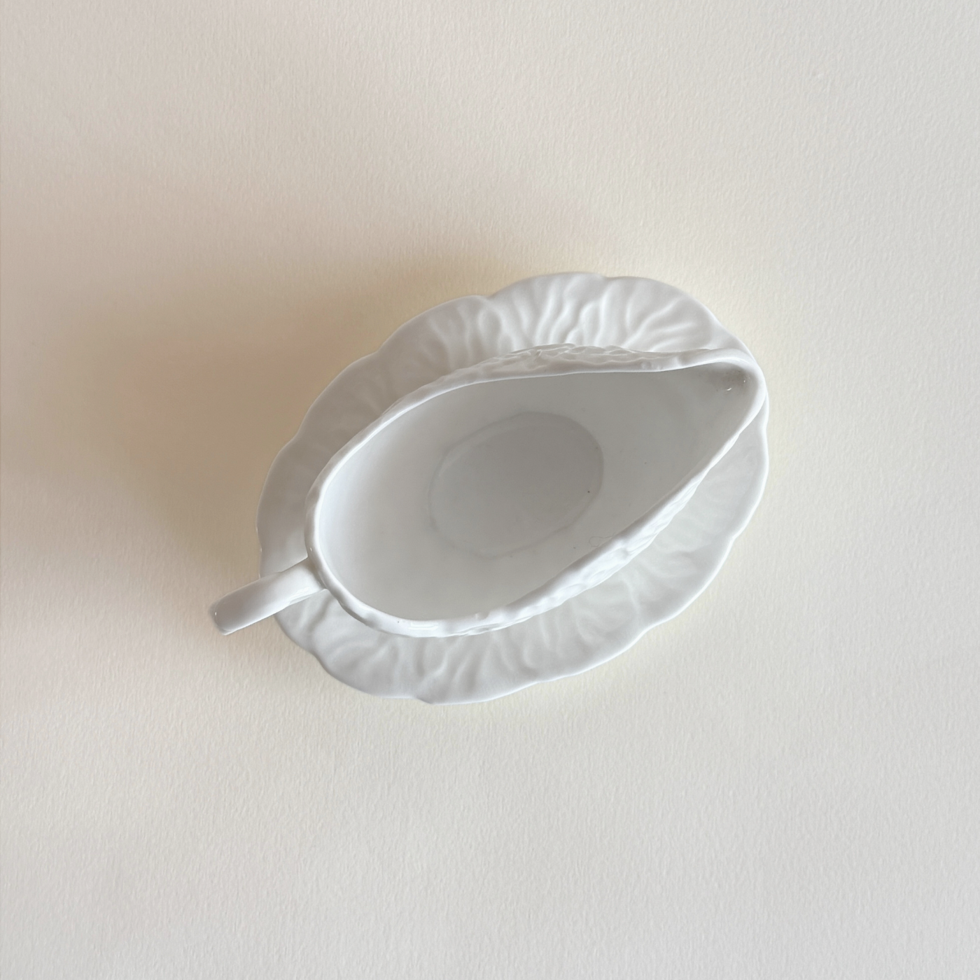 Wedgwood Creamer I Coalport Countryware Cabbage Leaf motif