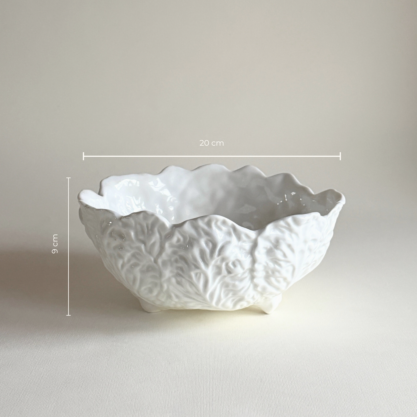 Wedgwood Fruit Bowl  coallport Countryware Cabbage Leaf motif