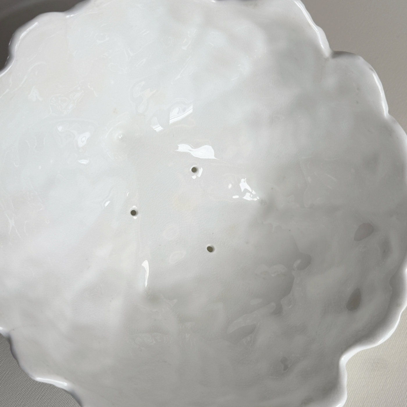 Wedgwood Fruit Bowl  coallport Countryware Cabbage Leaf motif