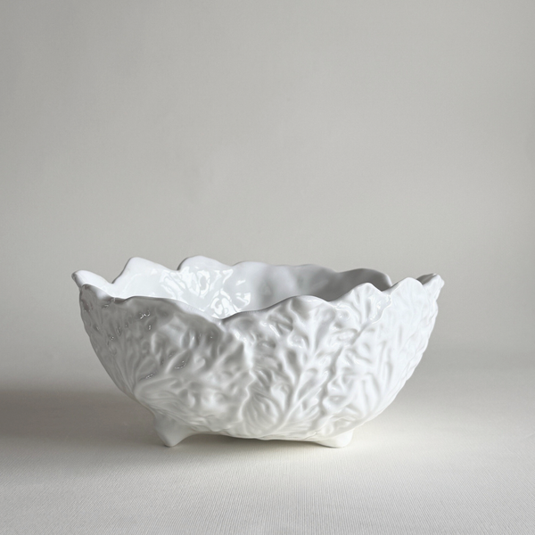 Wedgwood Fruit Bowl I Coalport Countryware Cabbage Leaf motif — L'Officina General Store