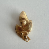 Yves Saint Laurent 1980s Leaf Clip Earrings