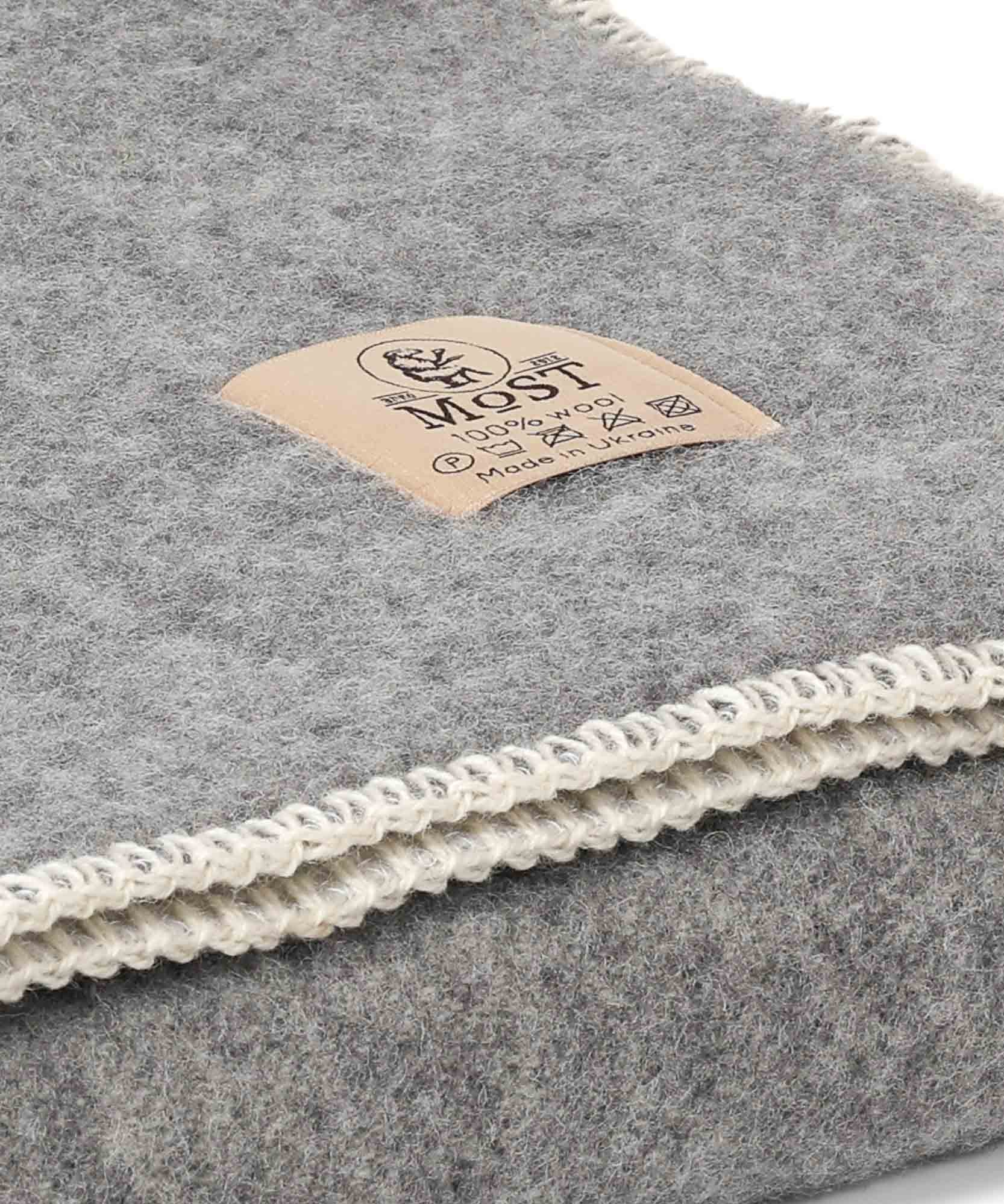 Wool Baby Blanket | Wild Pigeon · 100 × 140 cm