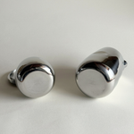 AMC stainless steel creamer and sugar bowl set