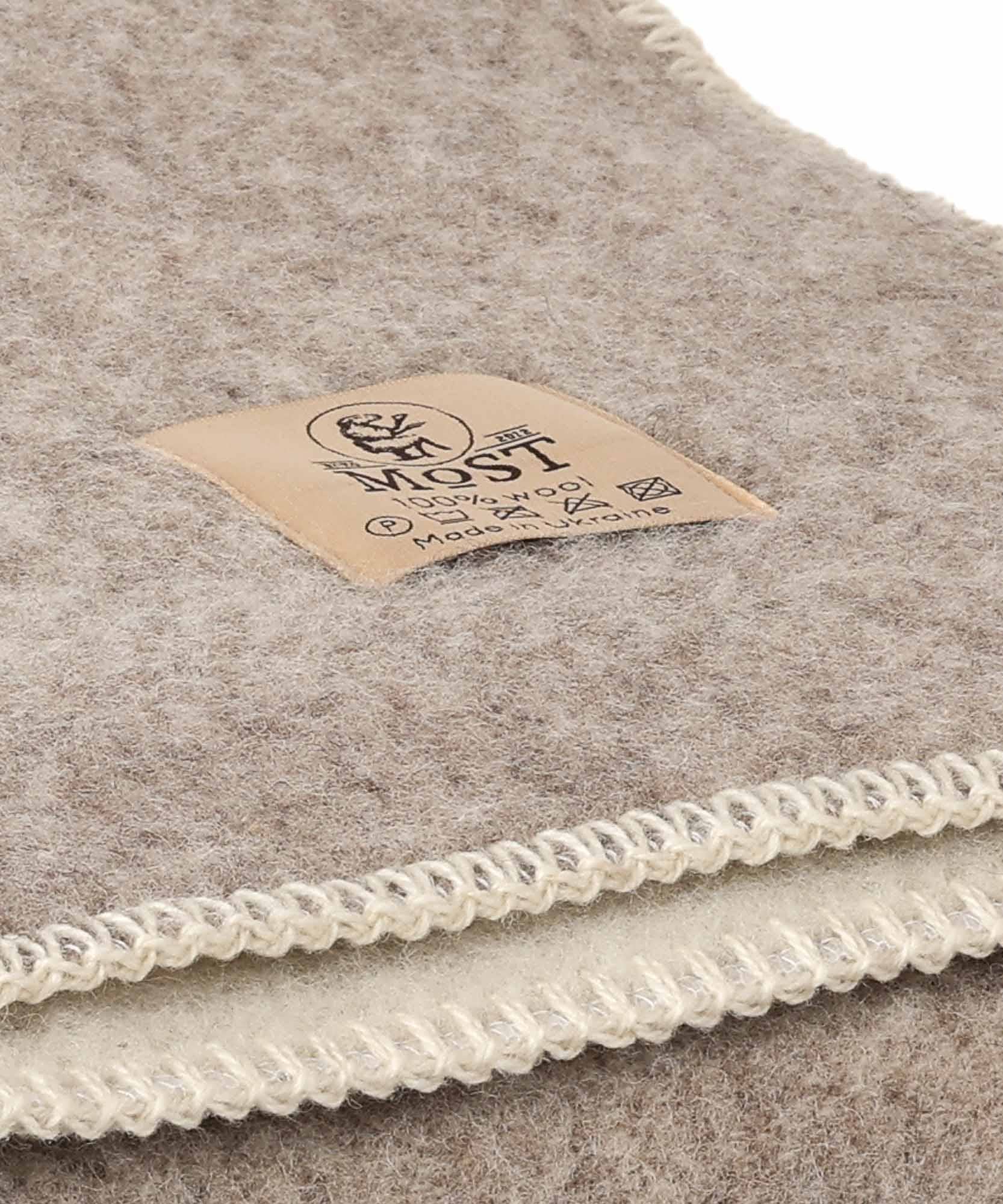 Couverture Bébé en Laine | Eco Fossil · 100 × 140 cm