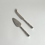 Set Formaggi | Manico Bambù · 2 Pezzi