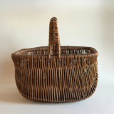 Panier en rotin | Anse tressée · Italie