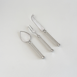 Cheese Knife Set | Ribbed · 3 Pieces