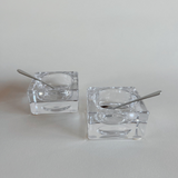 Cristal de Sevres Naxos salt cellars I Set of 2