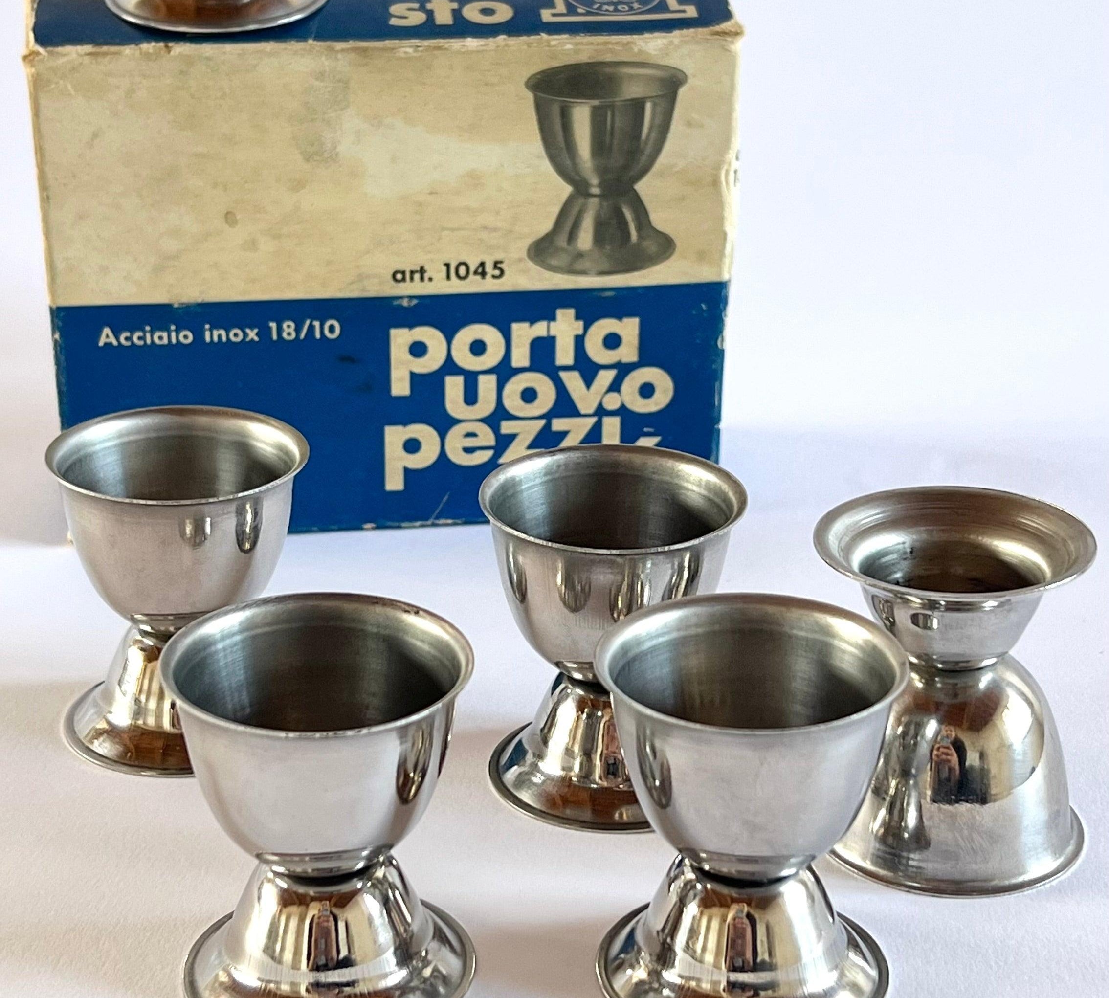 Stainless Steel egg cup I Set of 2 - L'Officina General Store