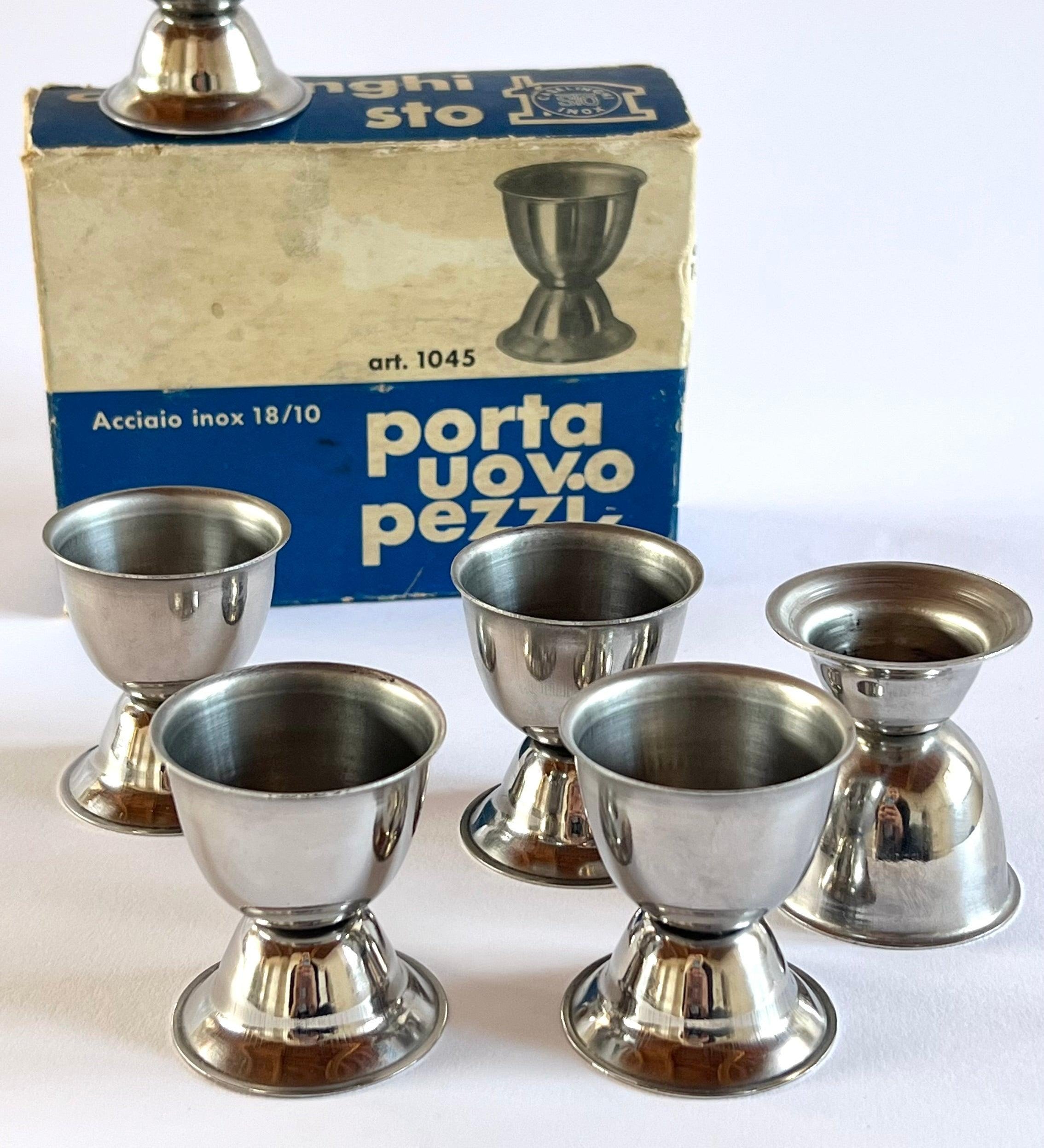 Stainless Steel egg cup I Set of 2 - L'Officina General Store