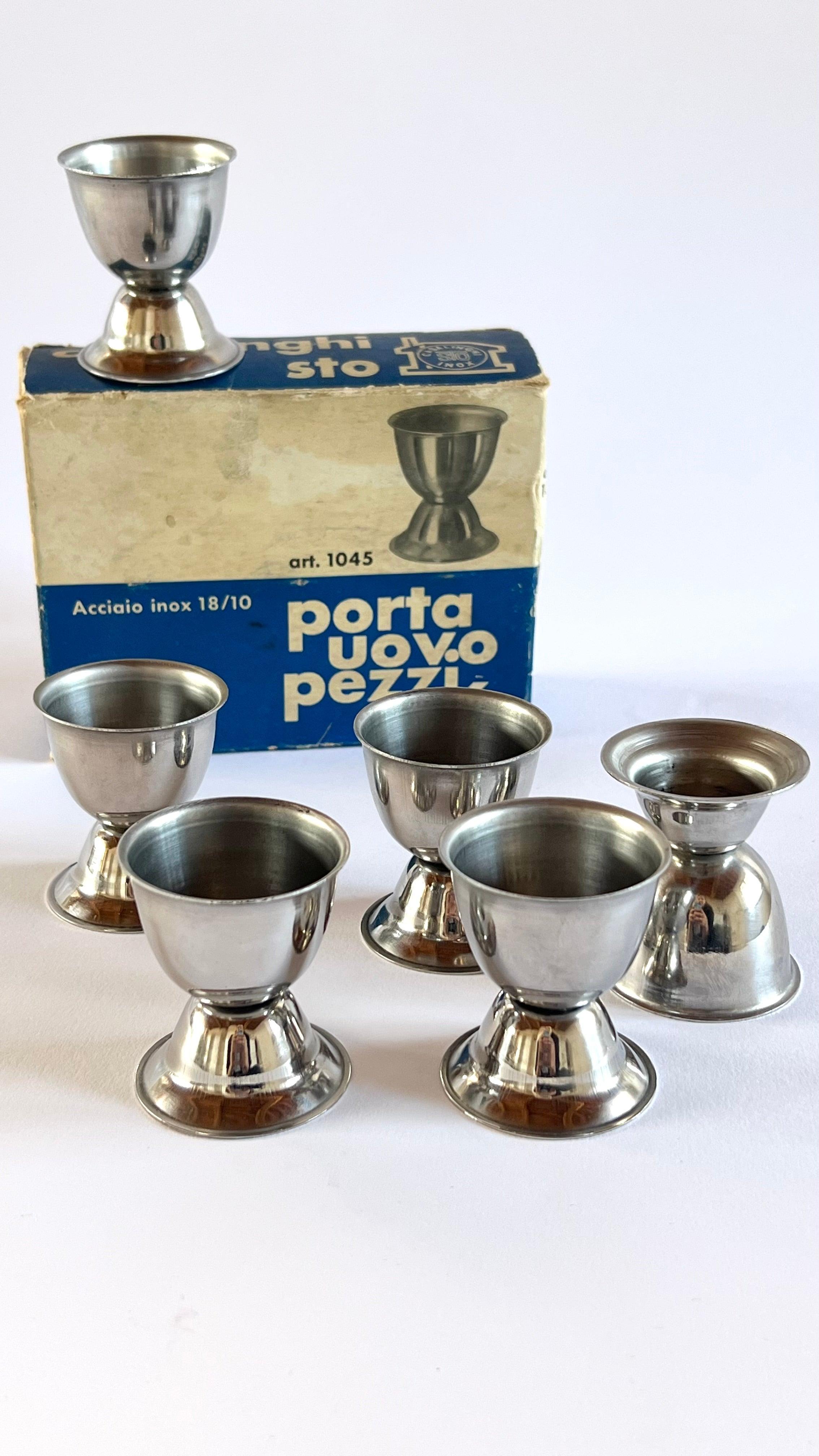 Stainless Steel egg cup I Set of 2 - L'Officina General Store