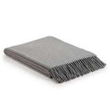 100% Cashmere Throw Blanket | Grey · 200 × 140 cm