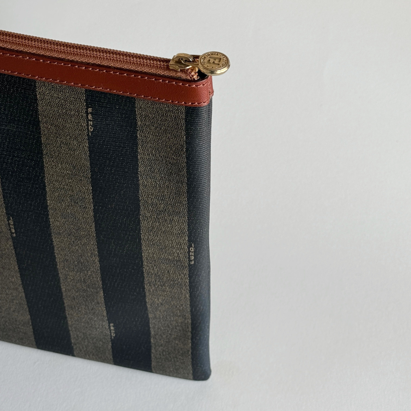 Fendi Pouch Pequin Stripe