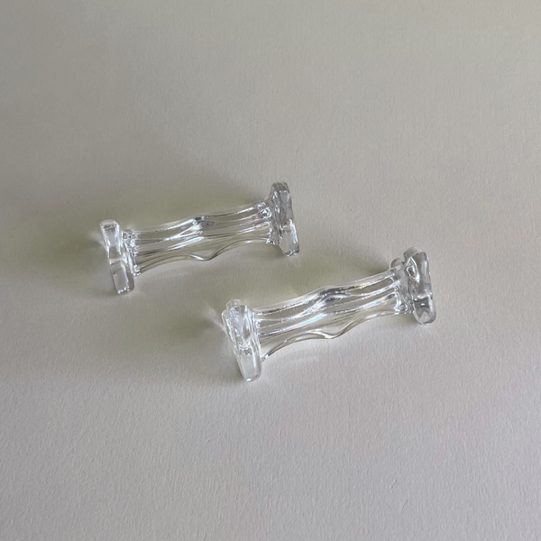 Crystal Cutlery Rests | Set of 2 — L'Officina General Store