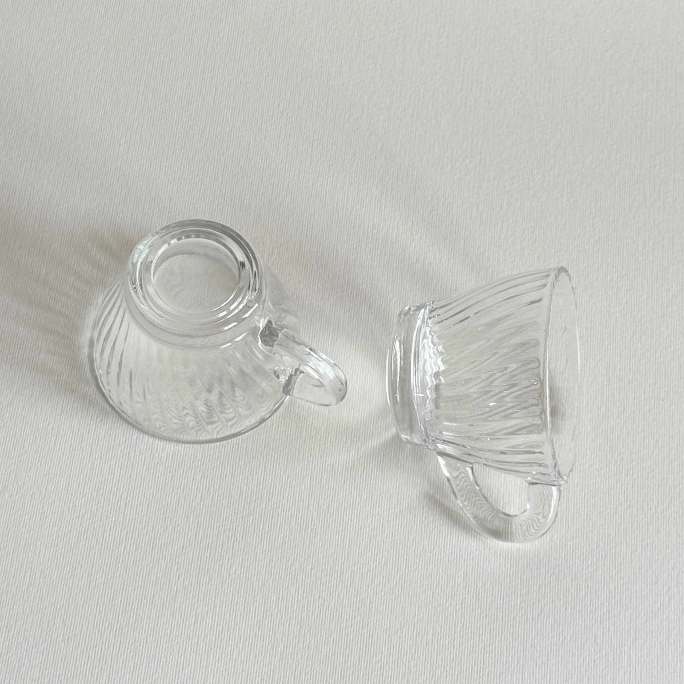 Glass Espresso Cups | Set of 2