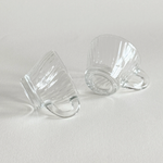 Glass Espresso Cups | Set of 2