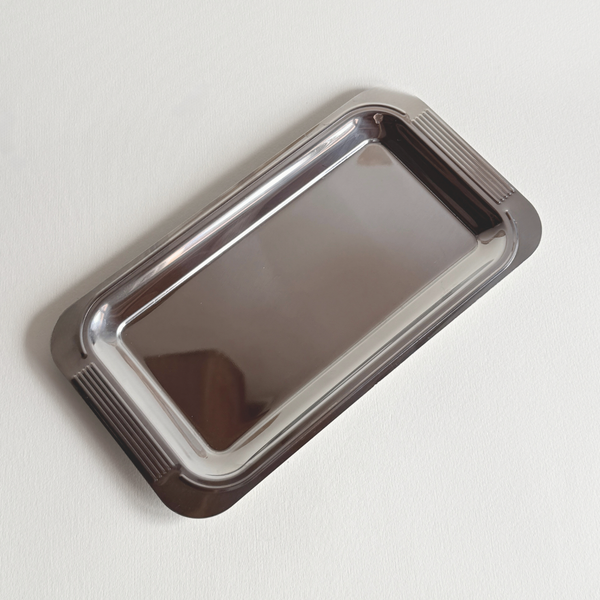 Guy Degrenne Mirrored Tray | 28 × 15 cm — L'Officina General Store