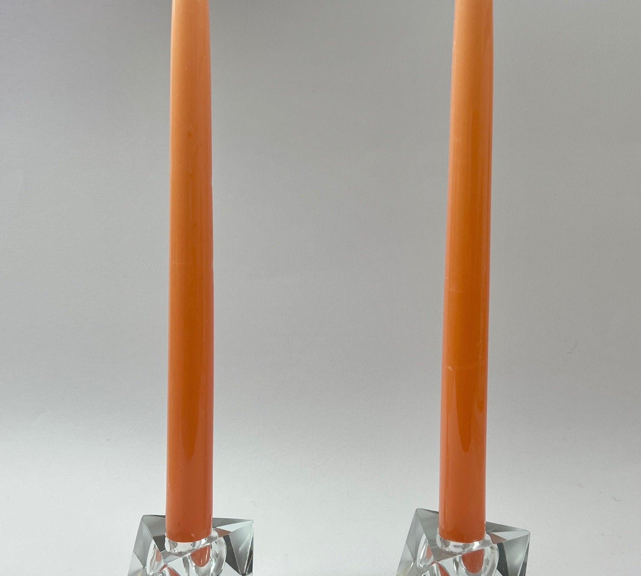 SET OF 2 I CRYSTAL PRISM CANDLE HOLDER - L'Officina General Store