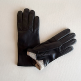 Leather and Cashmere Gloves I Made in Italy