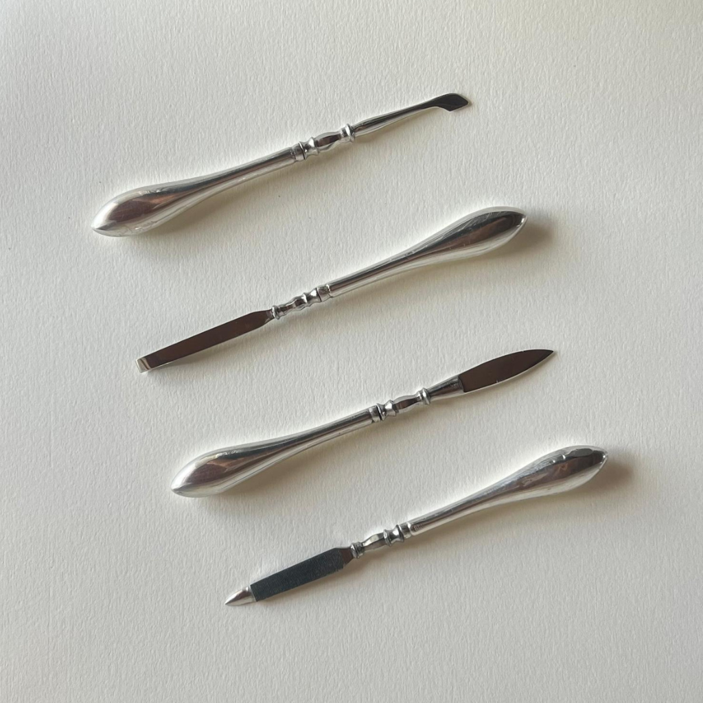 1920s silver 800 manicure set