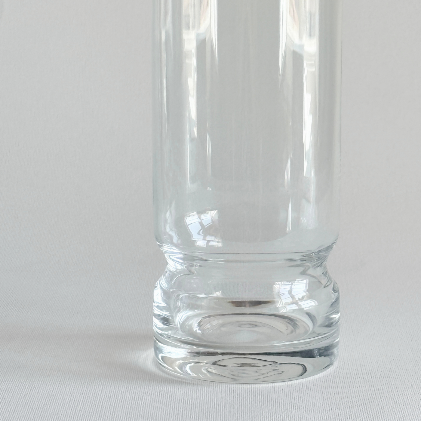 Rosenthal Model 20/200 glass carafe by Baumann 1966 — top close-up