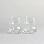 Rosenthal Model 20/200 red wine glass by Baumann 1966 — pair front view