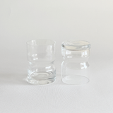 Rosenthal Model 20/200 white wine glass by Baumann 1966 — pair front view