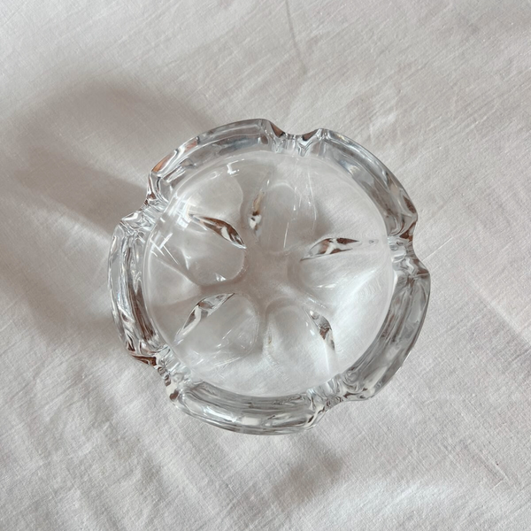 vide-poches rond en verre