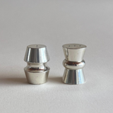 Chrome Salt and Pepper shakers
