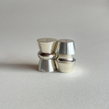 Chrome Salt and Pepper shakers