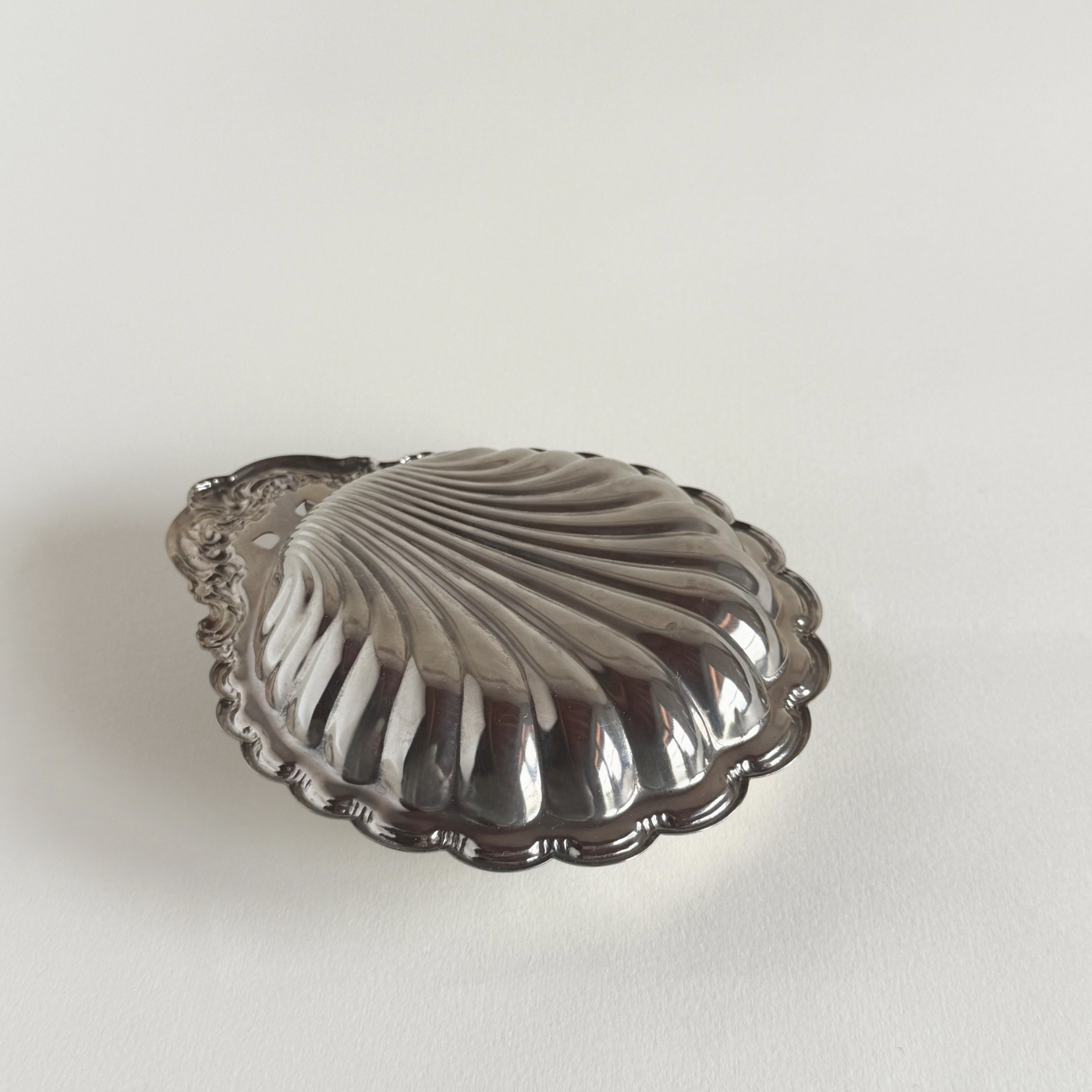 Silver Butter Dish 1980s