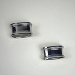 SET OF 2 | SILVER NAPKIN RINGS - L'Officina General Store
