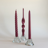 Cereria Graziani Trio di Candele Coniche | Bordeaux