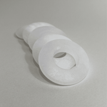 Alabaster Napkin Rings I White stone - L'Officina General Store