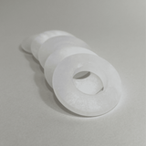 Alabaster Napkin Rings I White stone - L'Officina General Store
